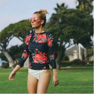 Albion Fit Floral Rashguard